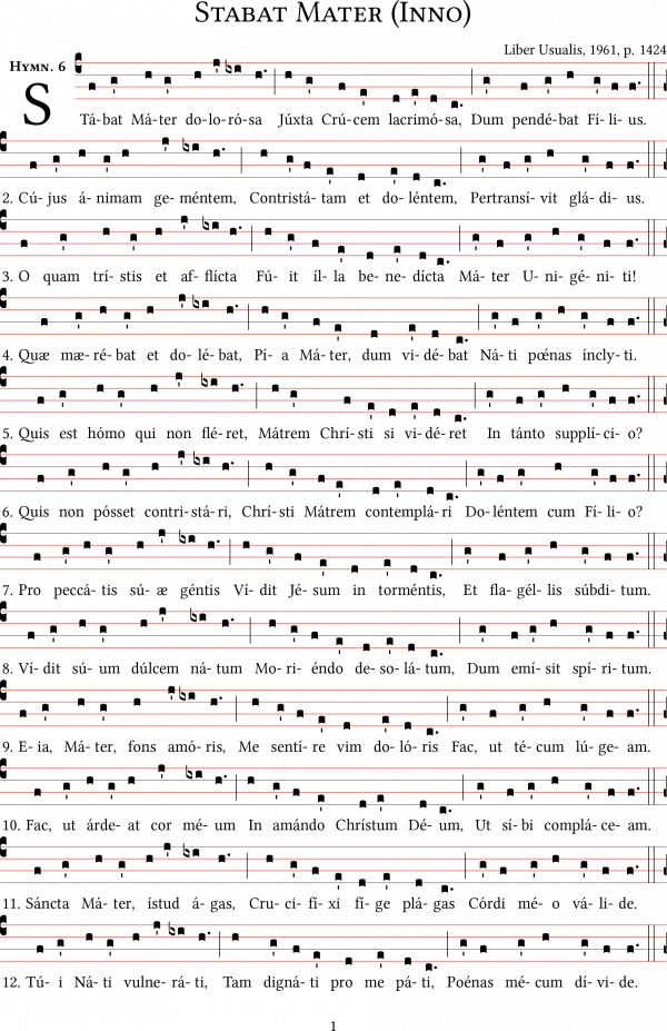 стабат матер перевод